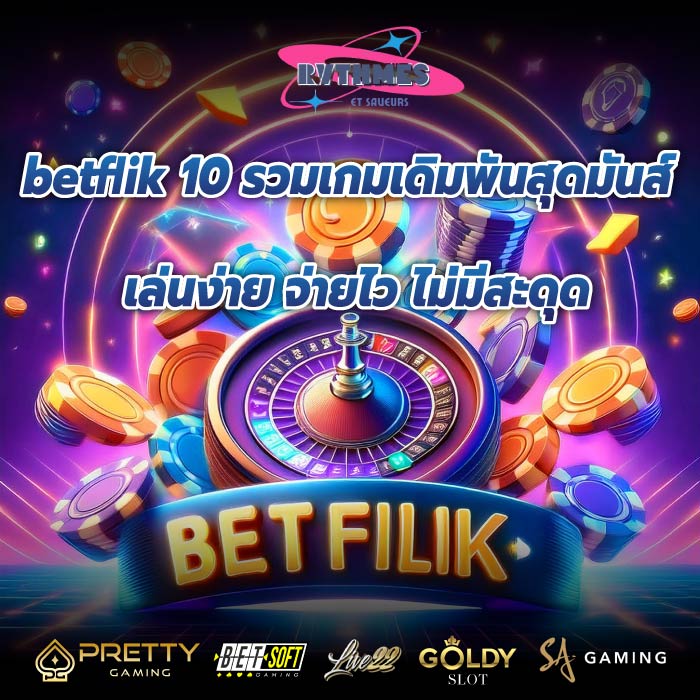 betflik 10 รวมเกมเดิมพันสุดมันส์ เล่นง่าย จ่ายไว ไม่มีสะดุด